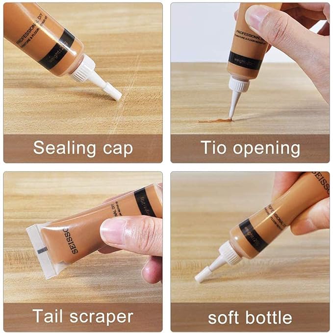 Furniture Scratch Repair Kit (Set of 3 Colors Of Your Choice)-Imported